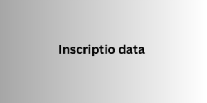 inscriptio data