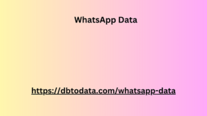 WhatsApp Data