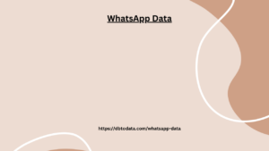 WhatsApp Data