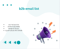 b2b email list