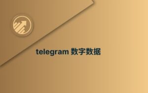 telegram 数字数据