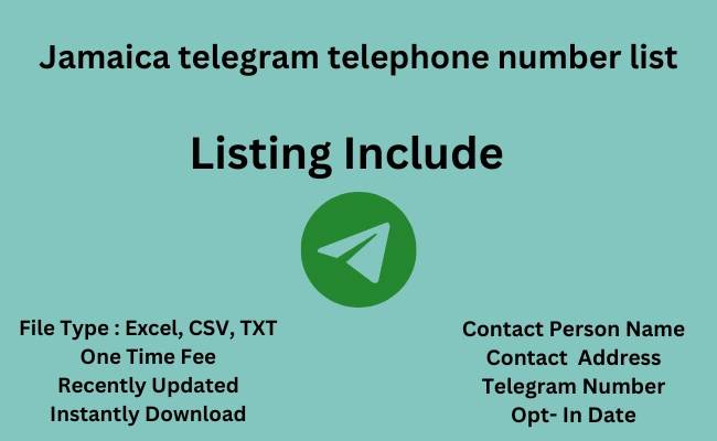 Jamaica telegram telephone number list